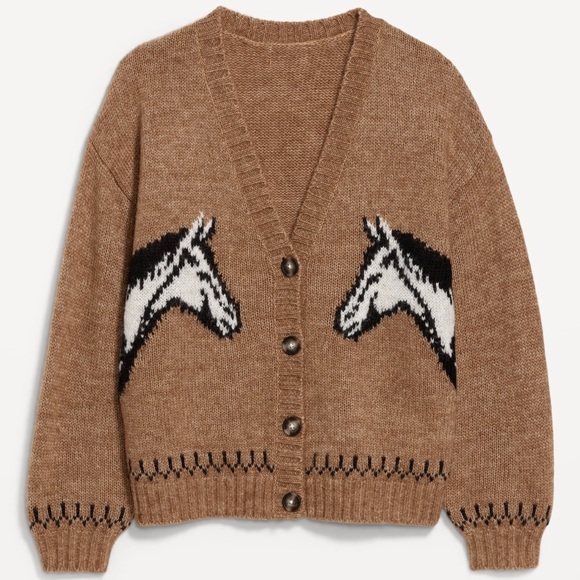 NWT SOLD OUT horse wool blend cardigan - Picture 4 of 11